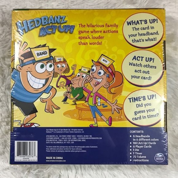 Hedbanz Act Up! Game - Picture 5 of 13